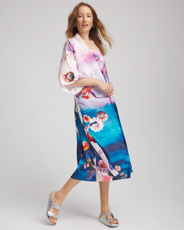 Gottex Under The Sea Kimono - image 2